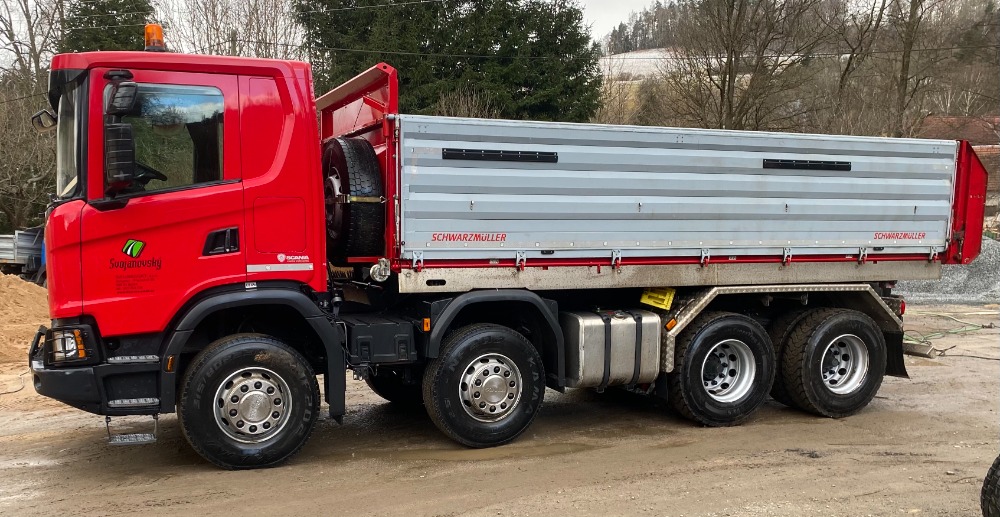 Scania 8×4 podruhé