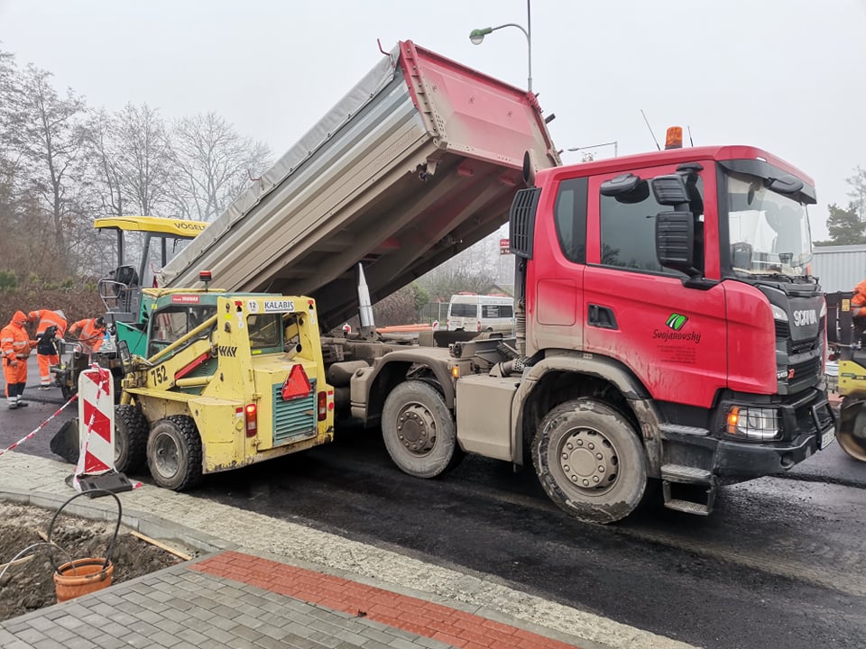 Scania XT G450 8×4 na zakázce v Litovli